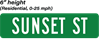 Street Name Metal Sign 24 x 6, Dbl-sided, Reflective, Green Blue Brown or White, Various Sizes, Holes, Overlaminate Y/N, Quality Materials, Long Life 6 inch street name sign,reflective street name sign,road name sign,reflective road name sign,custom street name sign,custom road name sign,personal street name sign,personal road name sign,single side street name sign,single side road name sign,high reflective street road name sign,high intensity street name sign,high intensity road name sign,hi intensity street name sign,hi intensity road name sign,green blue street name sign, brown white street name sign,cheap street name sign,affordable street name sign,inexpensive street name sign,quality street name sign,long lasting life street name sign,18 24 30 36 inch street name sign,budget street name sign,value street name sign,flat blade street name sign,street name sign with border