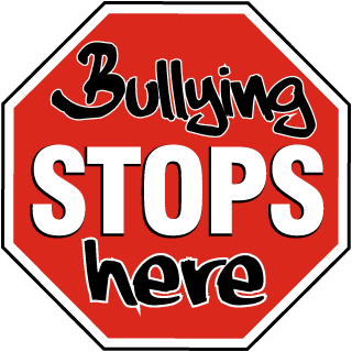 keep calm stop bullying sign